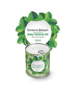 BUFFER® Konserve Bahçem Evde Konservede Sultani Bamya Yetiştirme Kiti