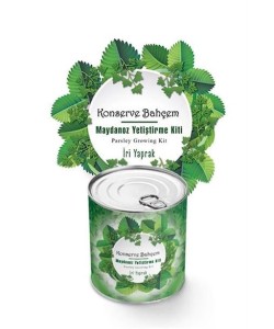 BUFFER® Konserve Bahçem Evde Konservede İri Maydanoz Yetiştirme Kiti BUFFER® Konserve Bahçem Evde Konservede İri Maydanoz Yetiştirme Kiti