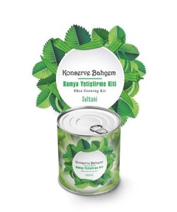 BUFFER® Konserve Bahçem Evde Konservede Sultani Bamya Yetiştirme Kiti BUFFER® Konserve Bahçem Evde Konservede Sultani Bamya Yetiştirme Kiti