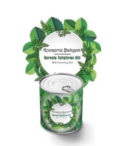 BUFFER® Konserve Bahçem Evde Konservede Dereotu Yetiştirme Kiti Aparatı BUFFER® Konserve Bahçem Evde Konservede Dereotu Yetiştirme Kiti Aparatı