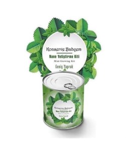 BUFFER® Konserve Bahçem Nane Yetiştirme Kiti