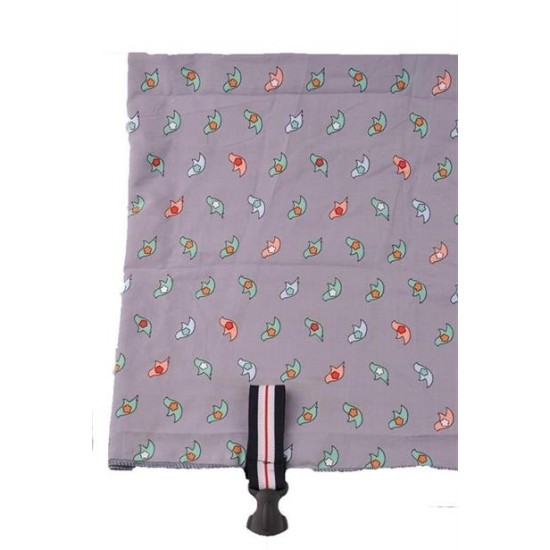 BUFFER® Kullanışlı Bebek Emzirme Önlüğü Kuş Desenli BUFFER® Kullanışlı Bebek Emzirme Önlüğü Kuş Desenli