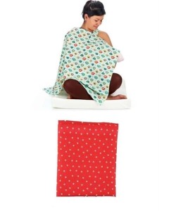 BUFFER® Kullanışlı Kemerli Yıldız Desenli Bebek Emzirme Önlüğü Örtüsü BUFFER® Kullanışlı Kemerli Yıldız Desenli Bebek Emzirme Önlüğü Örtüsü