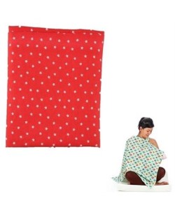 BUFFER® Kullanışlı Kemerli Yıldız Desenli Bebek Emzirme Önlüğü Örtüsü