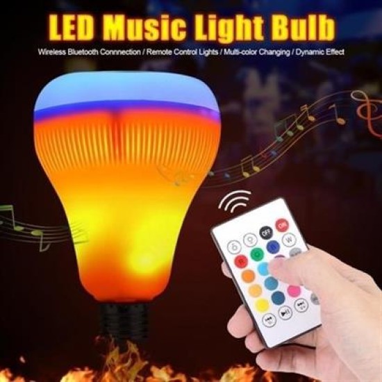 BUFFER® Kumandalı Bluetooth Hoparlör Ampul LD-37 BUFFER® Kumandalı Bluetooth Hoparlör Ampul LD-37