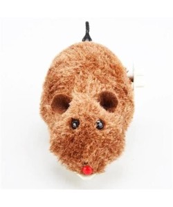 BUFFER® Kurmalı Kedi Eğitim Oyuncağı Tüylü Peluş Fare Yakalama İnteraktif Sevimli Eğlenceli Oyuncak BUFFER® Kurmalı Kedi Eğitim Oyuncağı Tüylü Peluş Fare Yakalama İnteraktif Sevimli Eğlenceli Oyuncak