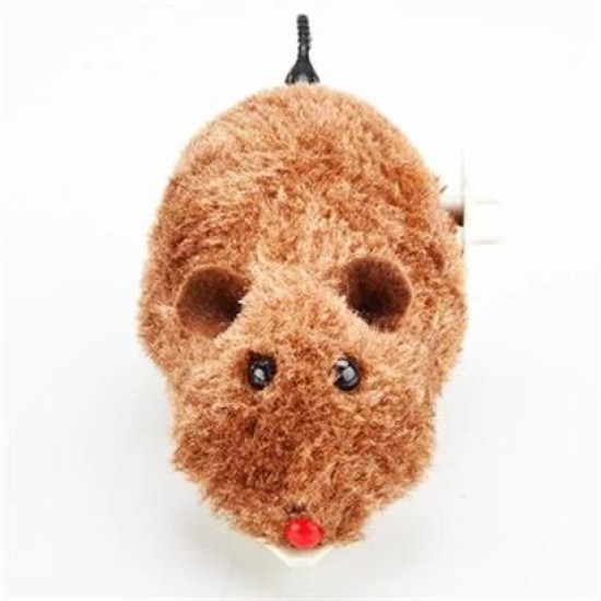 BUFFER® Kurmalı Kedi Eğitim Oyuncağı Tüylü Peluş Fare Yakalama İnteraktif Sevimli Eğlenceli Oyuncak BUFFER® Kurmalı Kedi Eğitim Oyuncağı Tüylü Peluş Fare Yakalama İnteraktif Sevimli Eğlenceli Oyuncak