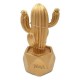 BUFFER® Led Işıklı Sevimli Kaktüs Dekoratif Masa Lambası Mini Biblo Gece Lambası-GOLD BUFFER® Led Işıklı Sevimli Kaktüs Dekoratif Masa Lambası Mini Biblo Gece Lambası-GOLD