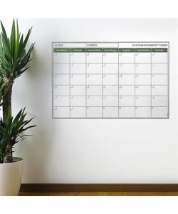 BUFFER® Manyetik Yapışkanlı Bir Aylık Program Planlayıcı Takvim 85x56 cm BUFFER® Manyetik Yapışkanlı Bir Aylık Program Planlayıcı Takvim 85x56 cm