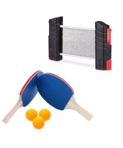 BUFFER® Masa Tenisi Spor ve Eğitim Seti Tüm Masalara Uyumlu Portatif File ve Ping Pong Ekipmanları