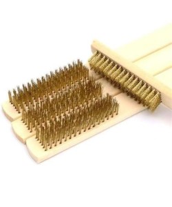 BUFFER® Metal Telli Fırça Ahşap Saplı Pas Kir Sökme Temizleme Fırçası BUFFER® Metal Telli Fırça Ahşap Saplı Pas Kir Sökme Temizleme Fırçası