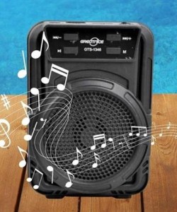 BUFFER® Mini Işıklı Hoparlör Bluetooth Wireless Hoparlör Yüksek Ses Hoparlör