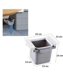 BUFFER® Mini Masa Çöp Kovası Plastik Tezgah Altı Geri Çekilebilir Yapışkanlı Görünmez Bölme Pratik BUFFER® Mini Masa Çöp Kovası Plastik Tezgah Altı Geri Çekilebilir Yapışkanlı Görünmez Bölme Pratik