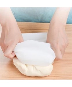 BUFFER® Orta Hamur Torbası Silikon Şeffaf Hamur Yoğurma Torbası Ekmek Makarna Mantı Hamuru Kolay Yo BUFFER® Orta Hamur Torbası Silikon Şeffaf Hamur Yoğurma Torbası Ekmek Makarna Mantı Hamuru Kolay Yo