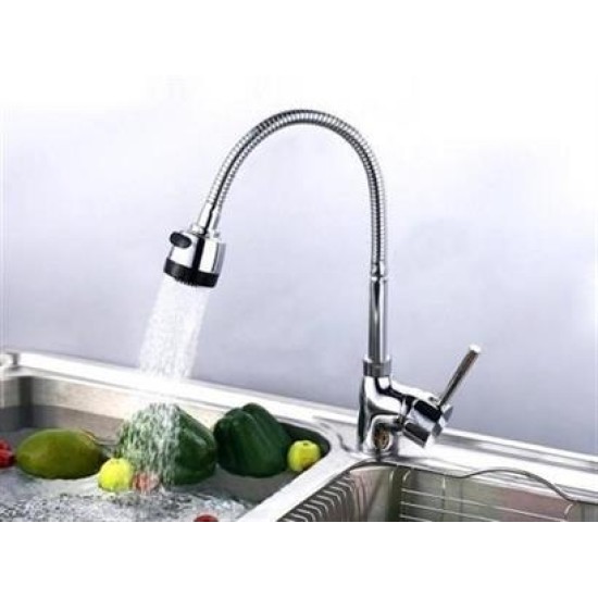 BUFFER® Oynar Başlıklı 2 Fonksiyonlu Spiral Musluk Başlığı Mutfak Hortumu BUFFER® Oynar Başlıklı 2 Fonksiyonlu Spiral Musluk Başlığı Mutfak Hortumu