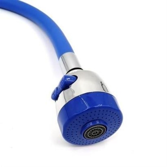 BUFFER® Oynar Başlıklı Tasarruflu Kubar Musluk Borusu ve Başlığı Mavi BUFFER® Oynar Başlıklı Tasarruflu Kubar Musluk Borusu ve Başlığı Mavi