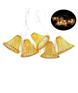 BUFFER® Parti ve Özel Gün Dekorasyonu Çan Şeklinde Metal Şerit Led Işık BUFFER® Parti ve Özel Gün Dekorasyonu Çan Şeklinde Metal Şerit Led Işık