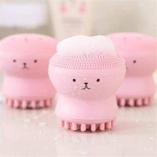 BUFFER® Peeling Etkili Mini El Yüz Cilt Temizleme Fırçası Silikon Temizlenmesi Kolay Siyah Nokta Gi BUFFER® Peeling Etkili Mini El Yüz Cilt Temizleme Fırçası Silikon Temizlenmesi Kolay Siyah Nokta Gi