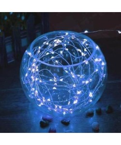 BUFFER® Pilli 5 metre Dekoratif Peri Led Beyaz Aydınlatma Süsleme Lambası BUFFER® Pilli 5 metre Dekoratif Peri Led Beyaz Aydınlatma Süsleme Lambası