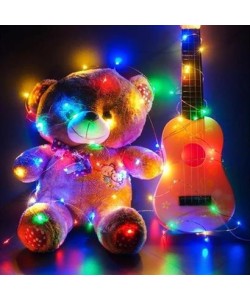 BUFFER® Pilli Dekoratif Peri Led Işık 3 Metre (RGB) Gaming Aydınlatma BUFFER® Pilli Dekoratif Peri Led Işık 3 Metre (RGB) Gaming Aydınlatma