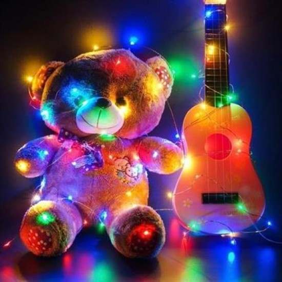 BUFFER® Pilli Dekoratif Peri Led Işık 3 Metre (RGB) Gaming Aydınlatma BUFFER® Pilli Dekoratif Peri Led Işık 3 Metre (RGB) Gaming Aydınlatma