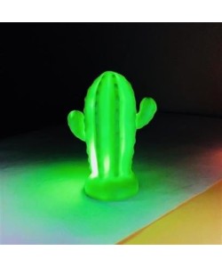 BUFFER® Pilli Silikon Led Işıklı Sevimli Kaktüs Gece Lambası Aydınlatması BUFFER® Pilli Silikon Led Işıklı Sevimli Kaktüs Gece Lambası Aydınlatması