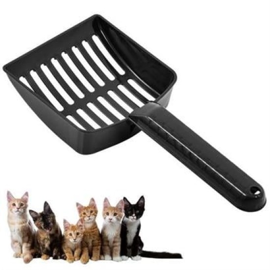 BUFFER® Plastik Evcil Hayvan Kedi Kumu Temizleme Eleme Küreği BUFFER® Plastik Evcil Hayvan Kedi Kumu Temizleme Eleme Küreği