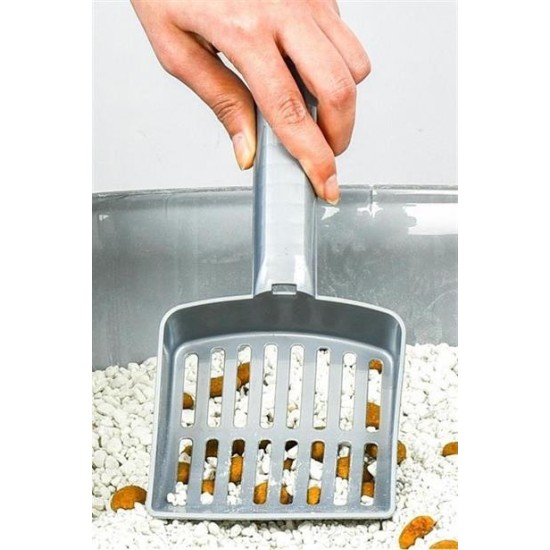 BUFFER® Plastik Evcil Hayvan Kedi Kumu Temizleme Eleme Küreği BUFFER® Plastik Evcil Hayvan Kedi Kumu Temizleme Eleme Küreği