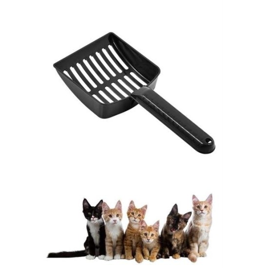 BUFFER® Plastik Evcil Hayvan Kedi Kumu Temizleme Eleme Küreği BUFFER® Plastik Evcil Hayvan Kedi Kumu Temizleme Eleme Küreği