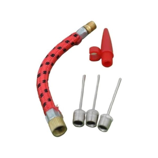 BUFFER® Pompa İğne Başlık Seti Top Bisiklet Lastiği Şişirme İğneleri BUFFER® Pompa İğne Başlık Seti Top Bisiklet Lastiği Şişirme İğneleri