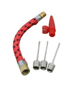 BUFFER® Pompa İğne Başlık Seti Top Bisiklet Lastiği Şişirme İğneleri BUFFER® Pompa İğne Başlık Seti Top Bisiklet Lastiği Şişirme İğneleri