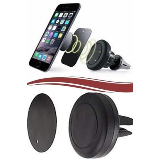 BUFFER® Pratik Kolay Manyetik Araç İçi Telefon Navigasyon Tutucu Aparat BUFFER® Pratik Kolay Manyetik Araç İçi Telefon Navigasyon Tutucu Aparat