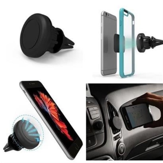 BUFFER® Pratik Kolay Manyetik Araç İçi Telefon Navigasyon Tutucu Aparat BUFFER® Pratik Kolay Manyetik Araç İçi Telefon Navigasyon Tutucu Aparat
