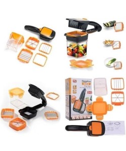 BUFFER® Quick 5 İn 1 Büyük Hazneli Pratik Hızlı Meyve Sebze Doğrayıcı Rende