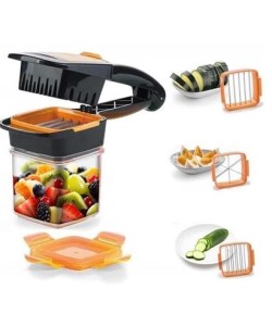 BUFFER® Quick 5 İn 1 Büyük Hazneli Pratik Hızlı Meyve Sebze Doğrayıcı Rende BUFFER® Quick 5 İn 1 Büyük Hazneli Pratik Hızlı Meyve Sebze Doğrayıcı Rende