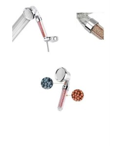 BUFFER® Renk Değiştiren Led Işıklı Su Tasarruflu Basınçlı Duş Başlığı BUFFER® Renk Değiştiren Led Işıklı Su Tasarruflu Basınçlı Duş Başlığı