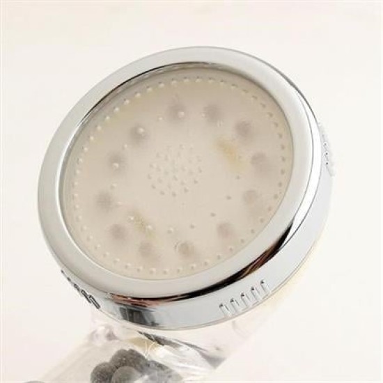 BUFFER® Renk Değiştiren Led Işıklı Su Tasarruflu Basınçlı Duş Başlığı BUFFER® Renk Değiştiren Led Işıklı Su Tasarruflu Basınçlı Duş Başlığı