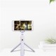 BUFFER® Sabitlenebilir Cep Telefon Tutucu Ayarlanabilir Taşınabilir 3 Ayaklı Tripod Selfie Çubuğu BUFFER® Sabitlenebilir Cep Telefon Tutucu Ayarlanabilir Taşınabilir 3 Ayaklı Tripod Selfie Çubuğu