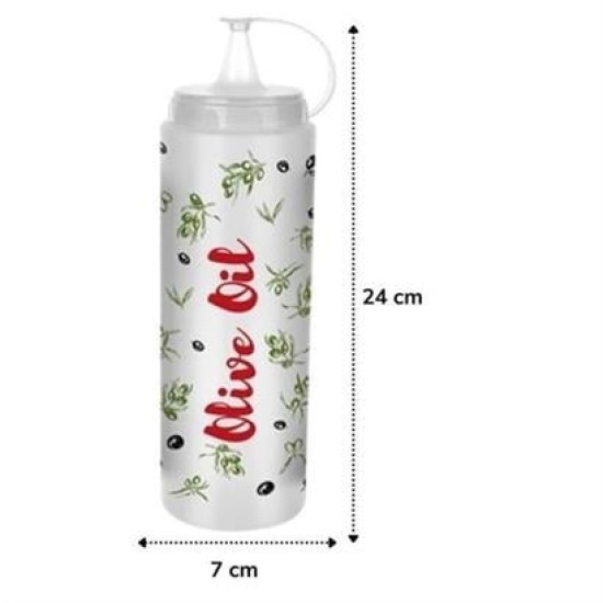 BUFFER® Şeffaf Kapaklı Sızdırmaz Yağlık Sosluk Şişesi Plastik Yağdanlık Master Chef AP-9471 BUFFER® Şeffaf Kapaklı Sızdırmaz Yağlık Sosluk Şişesi Plastik Yağdanlık Master Chef AP-9471