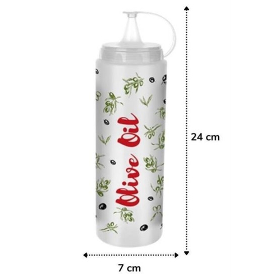 BUFFER® Şeffaf Kapaklı Sızdırmaz Yağlık Sosluk Şişesi Plastik Yağdanlık Master Chef AP-9471 BUFFER® Şeffaf Kapaklı Sızdırmaz Yağlık Sosluk Şişesi Plastik Yağdanlık Master Chef AP-9471