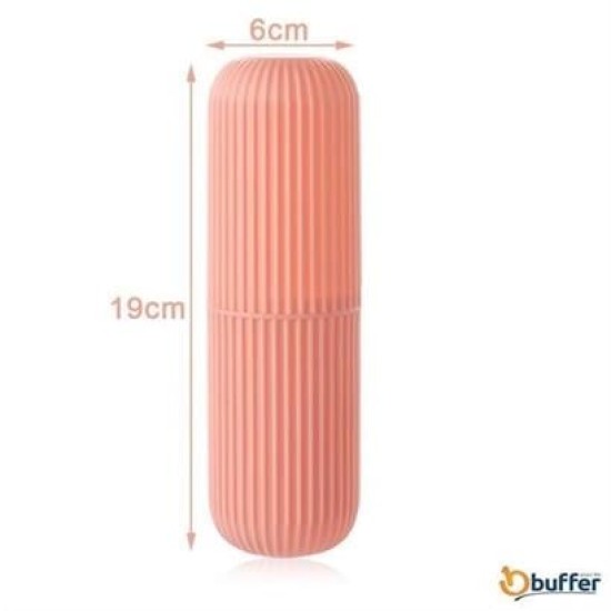 BUFFER® Seyahat Tipi Plastik Diş Fırçası Gözlük Kalem Fırça Erzak Saklama Kabı Düzenleme Kalemlik BUFFER® Seyahat Tipi Plastik Diş Fırçası Gözlük Kalem Fırça Erzak Saklama Kabı Düzenleme Kalemlik