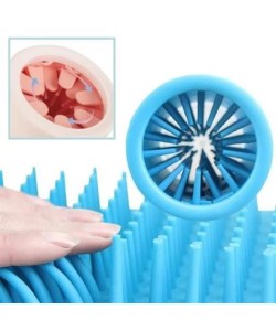BUFFER® Silikon Jel Fırçalı Kedi Köpek Pati Ayak Temizleme Kovası Büyük BUFFER® Silikon Jel Fırçalı Kedi Köpek Pati Ayak Temizleme Kovası Büyük