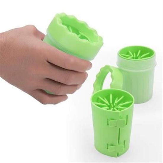 BUFFER® Silikon Jel Fırçalı Kedi Köpek Pati Ayak Yıkama Temizleme Kovası (Küçük) BUFFER® Silikon Jel Fırçalı Kedi Köpek Pati Ayak Yıkama Temizleme Kovası (Küçük)