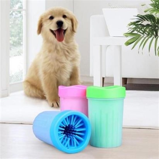 BUFFER® Silikon Jel Fırçalı Kedi Köpek Pati Ayak Yıkama Temizleme Kovası (Küçük) BUFFER® Silikon Jel Fırçalı Kedi Köpek Pati Ayak Yıkama Temizleme Kovası (Küçük)