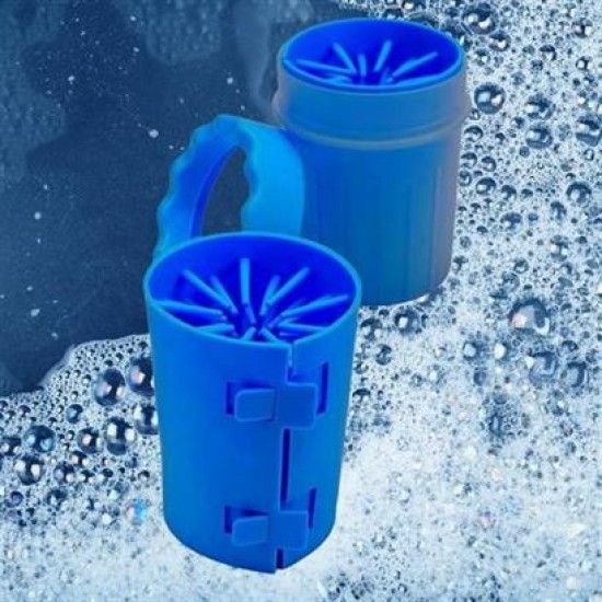 BUFFER® Silikon Jel Fırçalı Kedi Köpek Pati Ayak Temizleme Kovası Büyük BUFFER® Silikon Jel Fırçalı Kedi Köpek Pati Ayak Temizleme Kovası Büyük