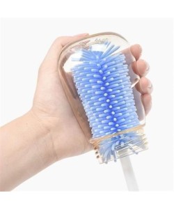 BUFFER® Silikon Uçlu Ekstra Yumuşak Kıllı Sağlam Kavanoz Bardak Şişe Ve Biberon Temizleme Fırçası BUFFER® Silikon Uçlu Ekstra Yumuşak Kıllı Sağlam Kavanoz Bardak Şişe Ve Biberon Temizleme Fırçası