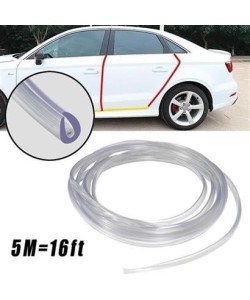 BUFFER® Silikonlu Araç Kapı Koruma Fitili Kapı Çarpma Çizik Önleyici Fitil 5 Metre 3M Bant