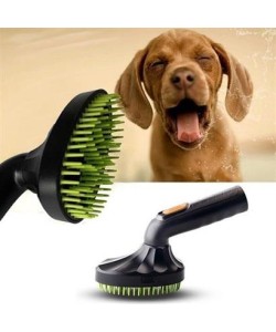 BUFFER® Süpürgeye Takılabilir Ergonomik Kedi Köpek Tüy Tarama Fırçası