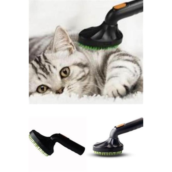 BUFFER® Süpürgeye Takılabilir Ergonomik Kedi Köpek Tüy Tarama Fırçası BUFFER® Süpürgeye Takılabilir Ergonomik Kedi Köpek Tüy Tarama Fırçası