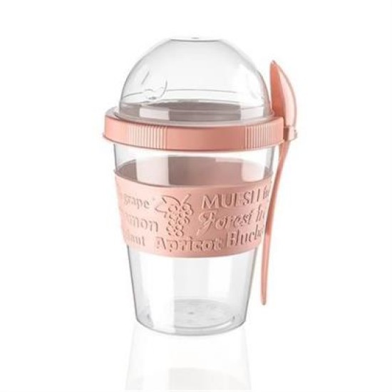 BUFFER® Taken Go Kapaklı Kaşıklı Pratik Taşınabilir Meyveli Yoğurt Kabı BUFFER® Taken Go Kapaklı Kaşıklı Pratik Taşınabilir Meyveli Yoğurt Kabı